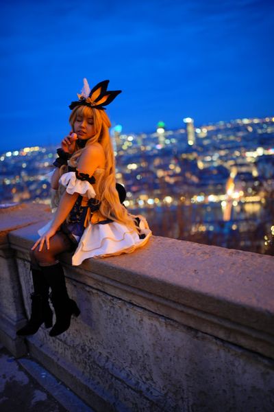 Elxsouille - Shooting fontaine