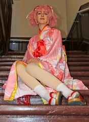 Madoka Kaname Kimono preview 2