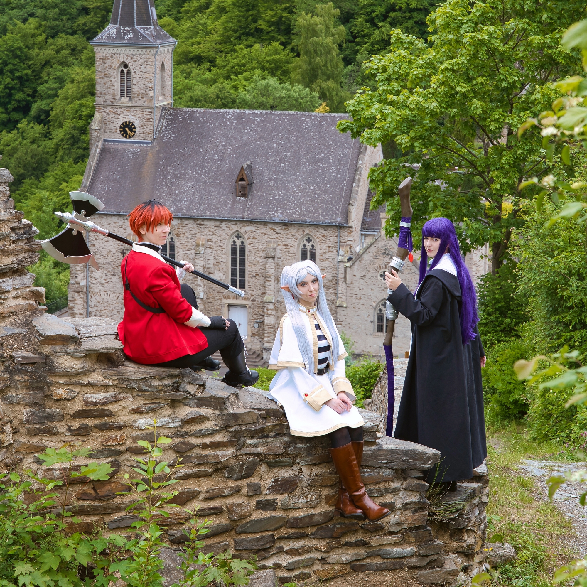 Frieren castle ruins