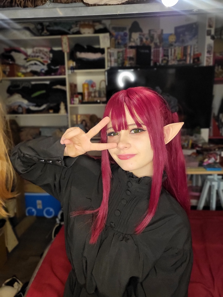 Rizu Kyun cosplay Placard