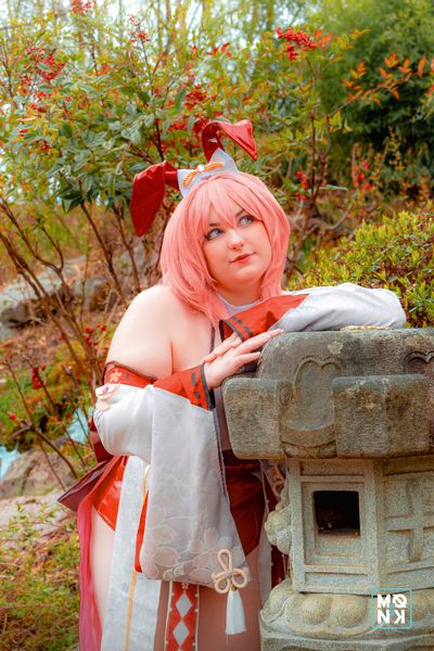 Shai_na - Yae miko Bunny