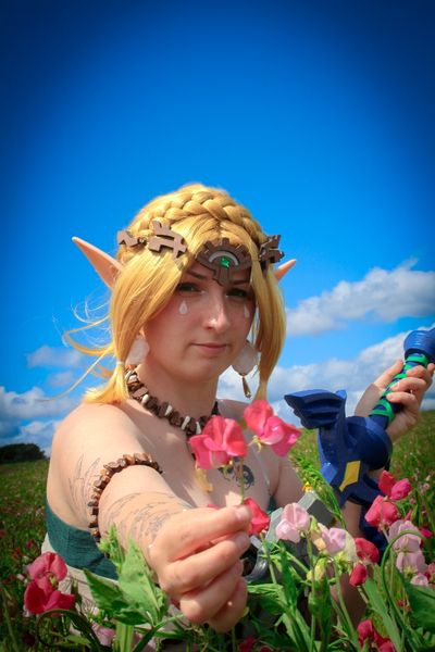 Vickycospic_ - Zelda fleurs 