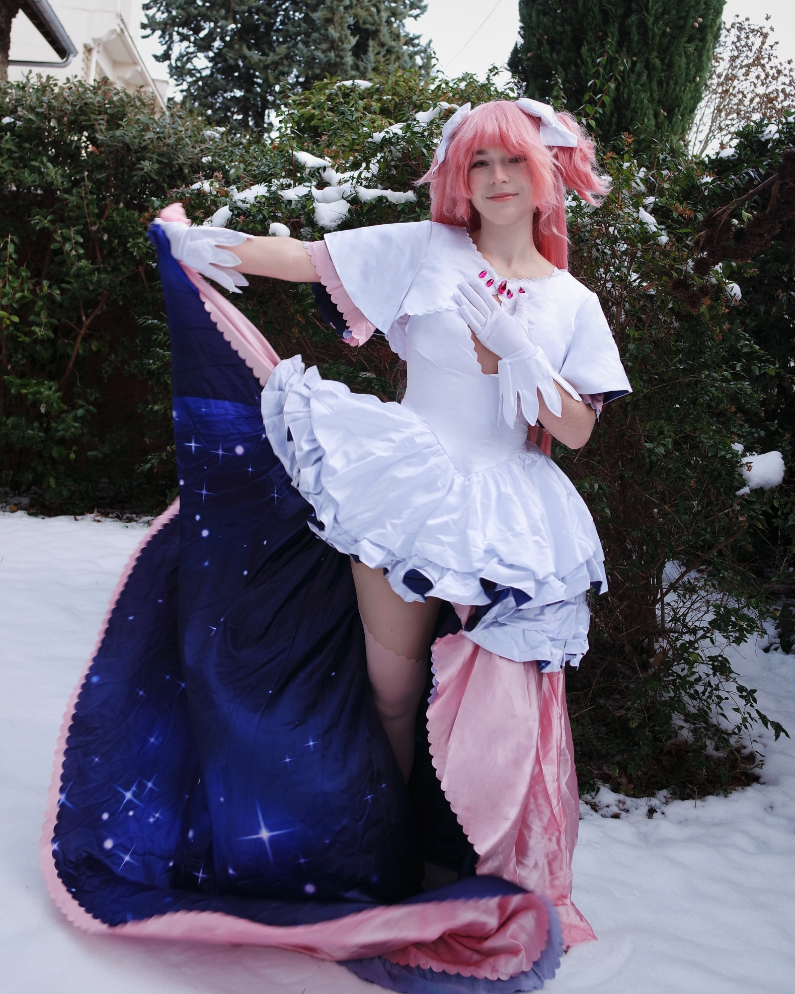 Snowy day w Madoka — photo 5