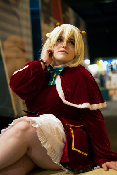 Ahirunoko_cos - Klee noel gir
