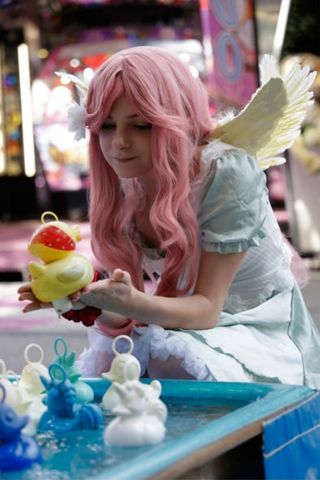 Flutter shy