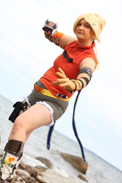 Amy-sama - Rikku mit Yuna&Lulu