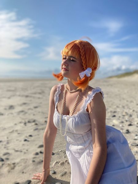 Mobulito - Chika white dress 2