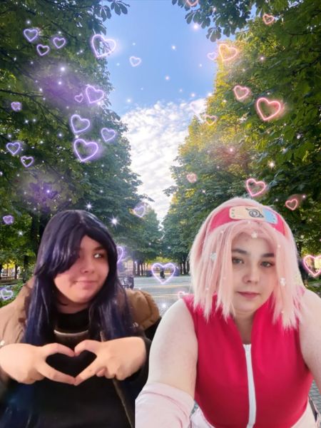 Lady_lynn_cosplay - Sakura & Hinata duo 