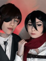 Mikasa & Hange preview 3