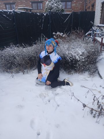 Ganyu in snow