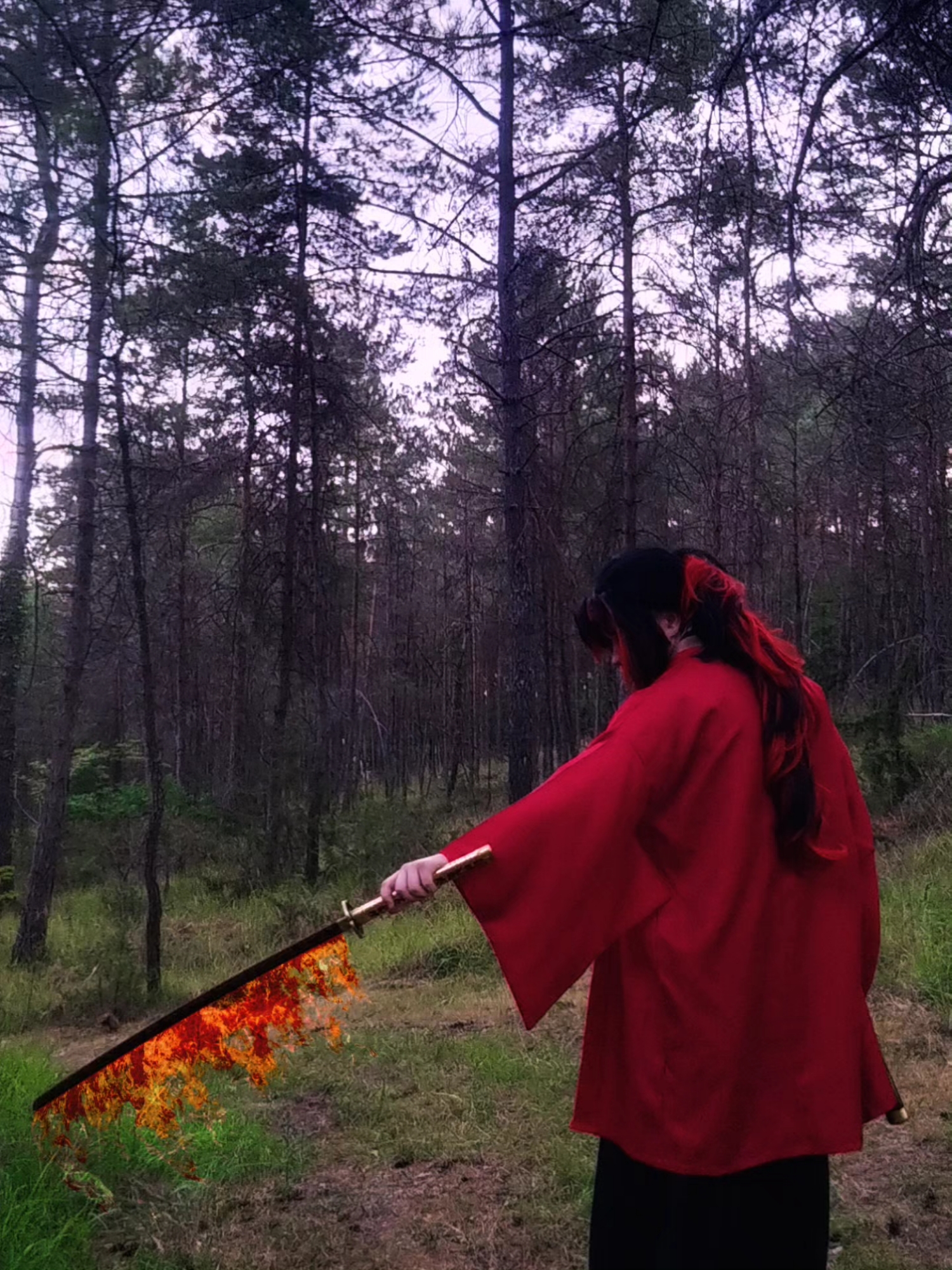 Yoriichi en forêt — photo 10
