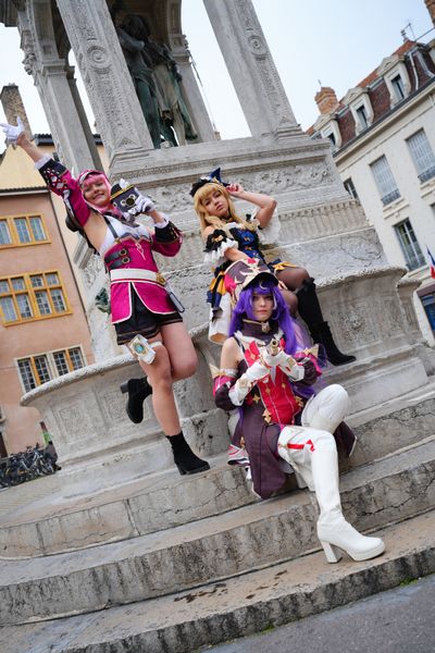 Elxsouille - Shooting fontaine