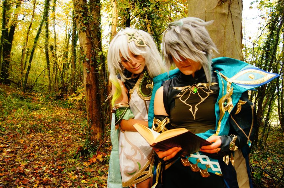 Lia_cos• - Alhaitham et nahida