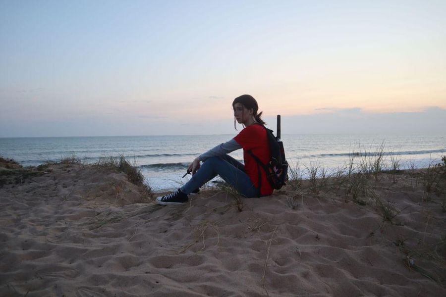 _s1lent_ech0splay - Ellie TLOU beach