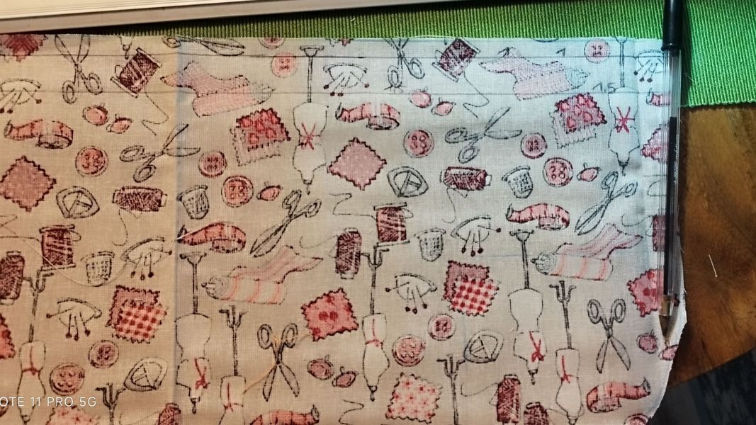 Main pocket hems (part1) — illustration 1