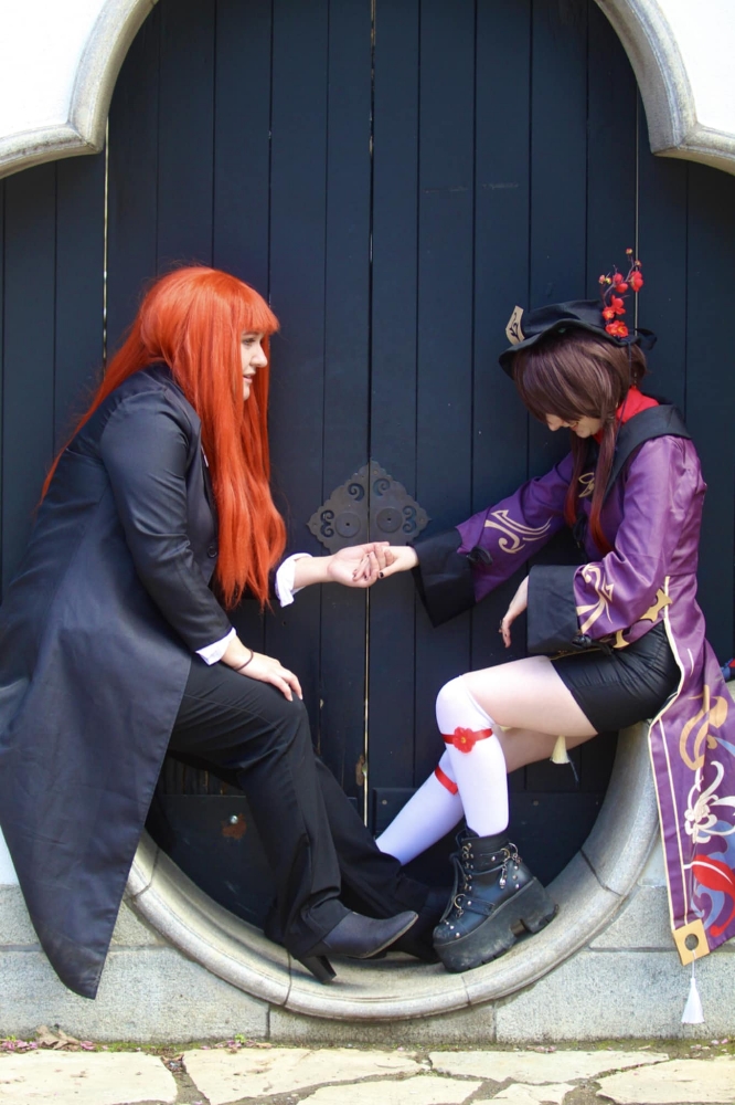 Hu Tao x Makima - Photo 9