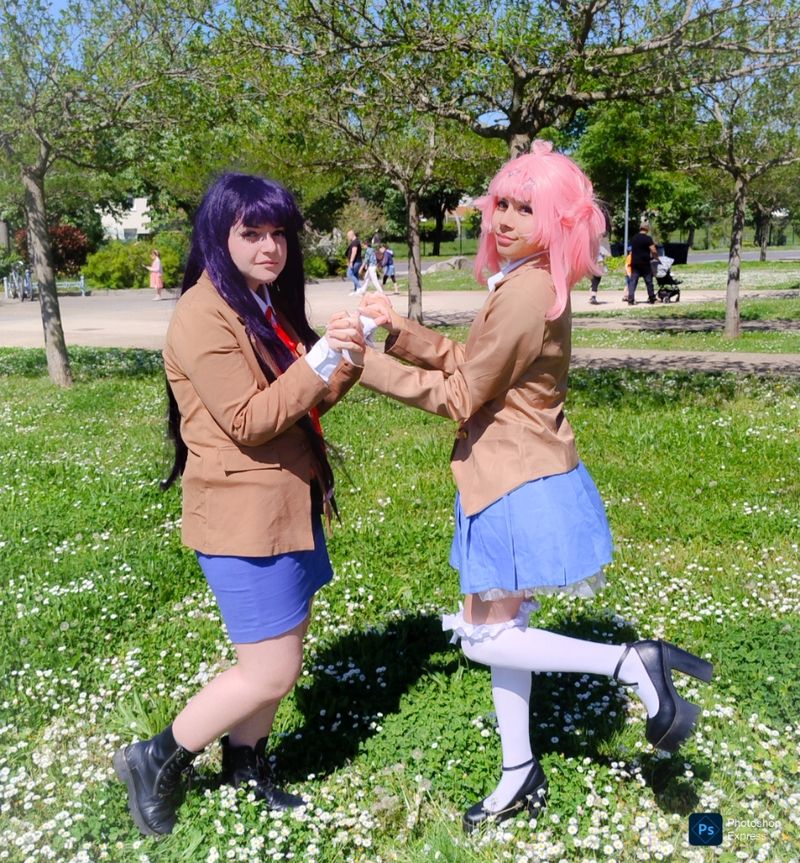 Moondrop_cosplay – Natsuki ( + Yuri )