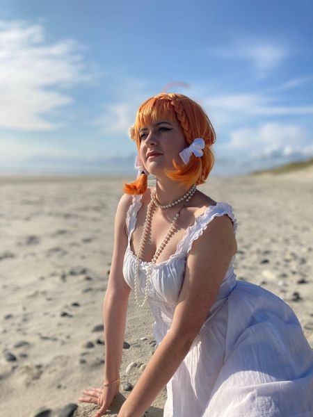 Mobulito - Chika white dress 2