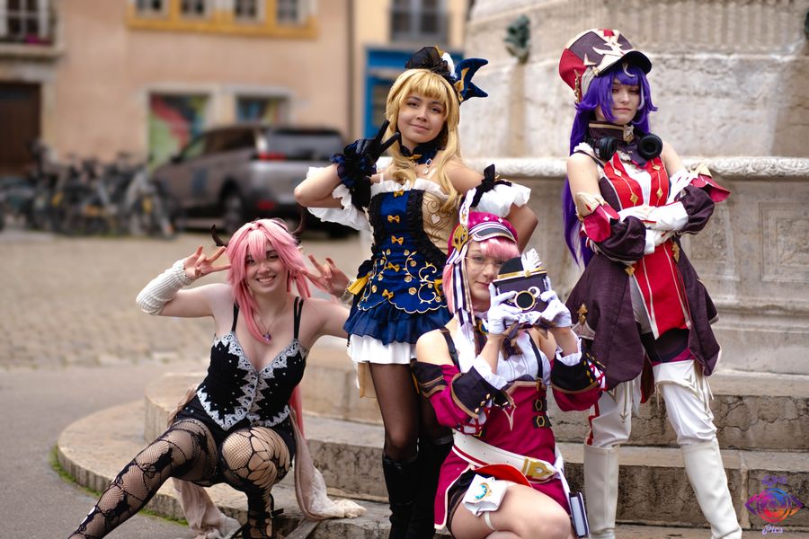 Elxsouille - Shooting fontaine