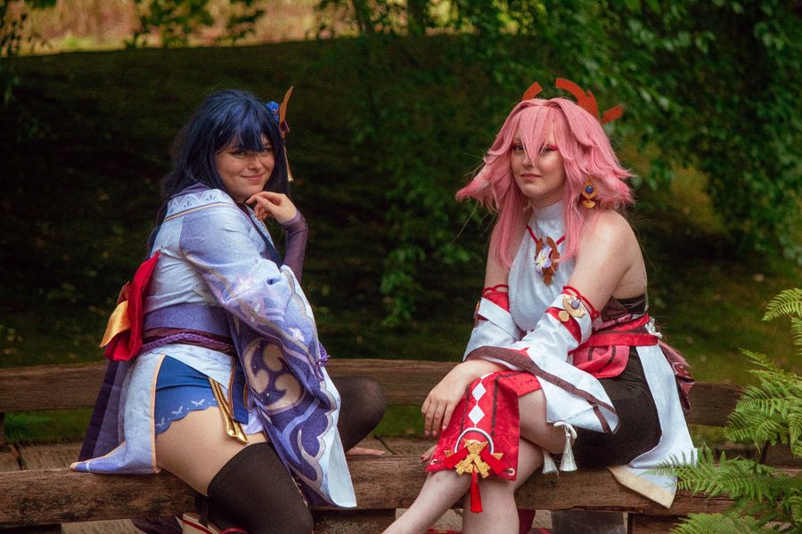 Haku - Yae miko / raiden