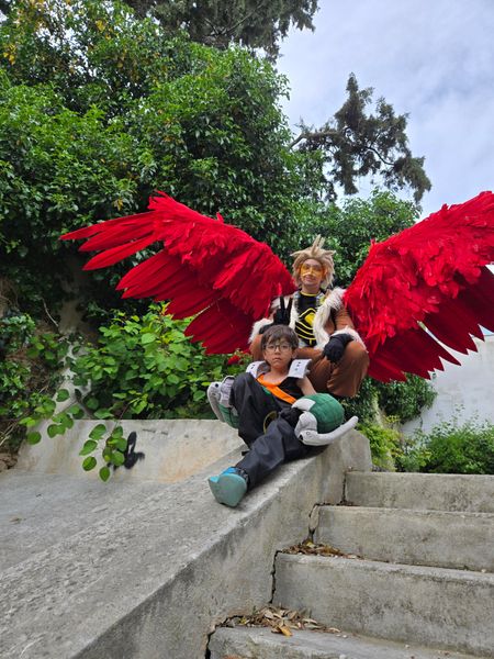 Marie_co - Hawks et mini bakugo