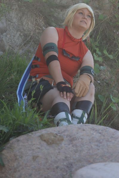 Amy-sama - Rikku mit Yuna&Lulu