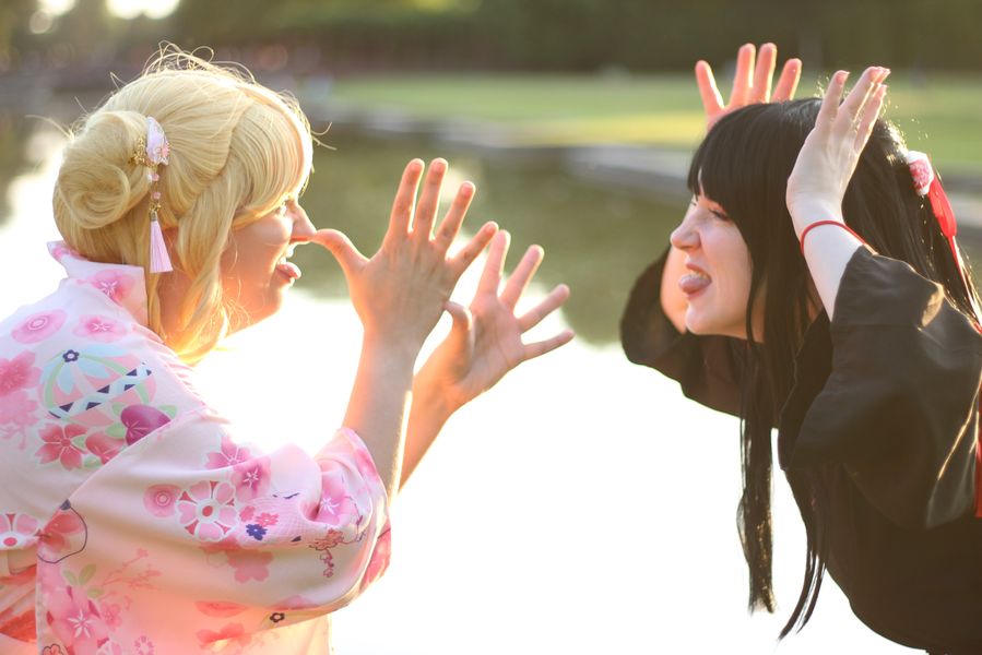 Amy-sama - Usagi&Rei (Kimono)