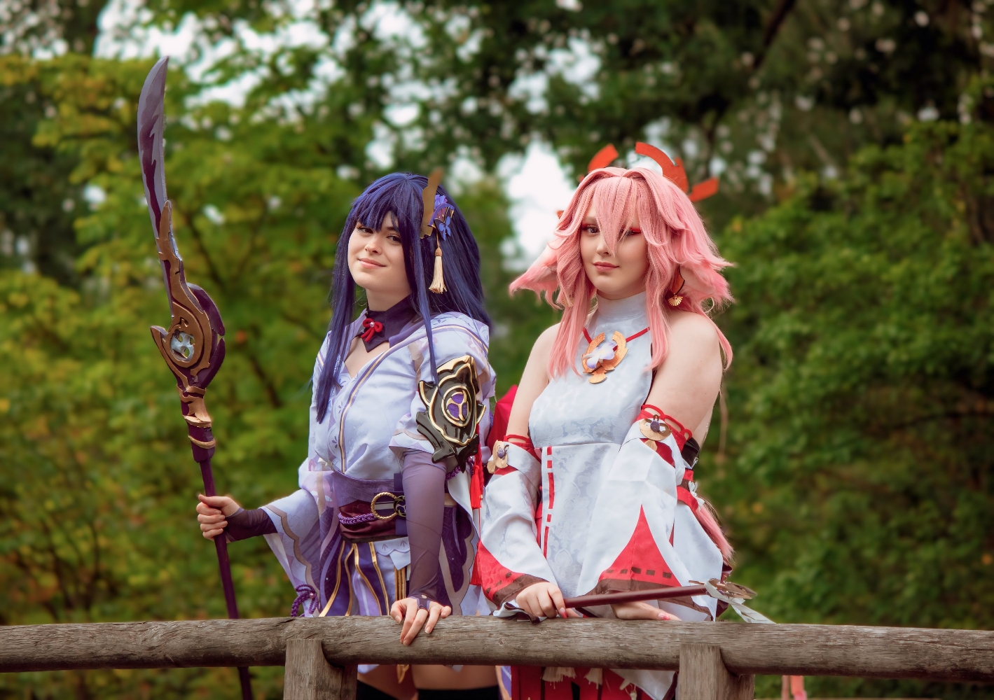 Yae miko / raiden — photo 5