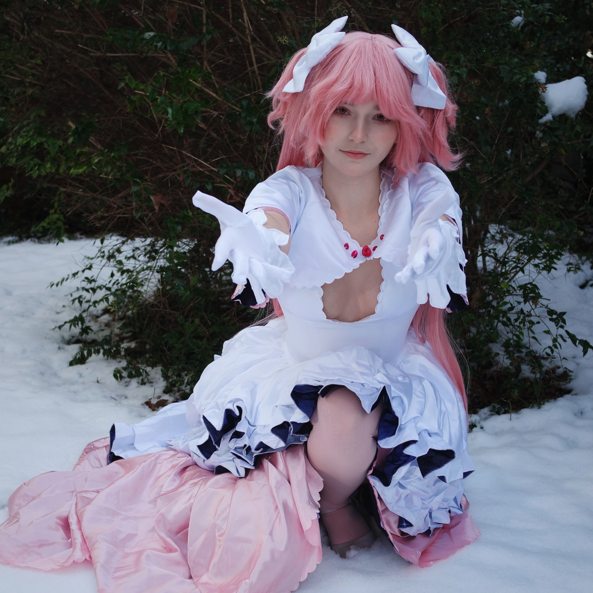Snowy day w Madoka