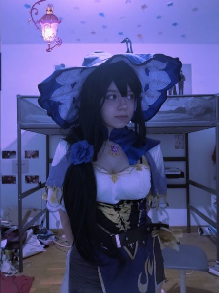 Okuny_cos - Black hair Lisa 🖤🌹