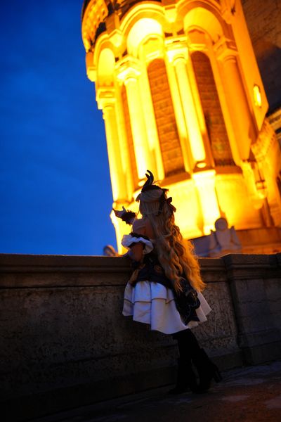 Elxsouille - Shooting fontaine
