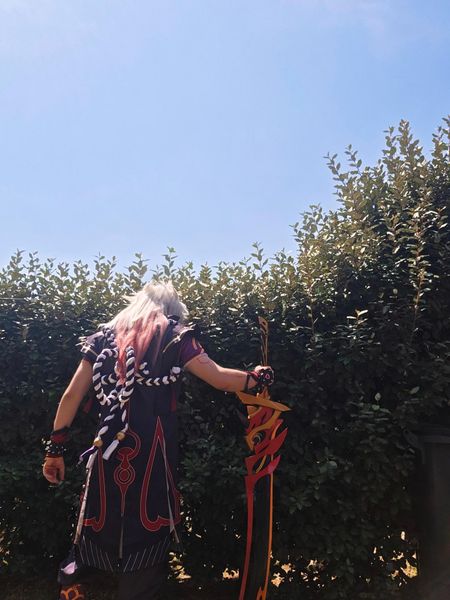Ryujin_cos - Itto avec l'épée 