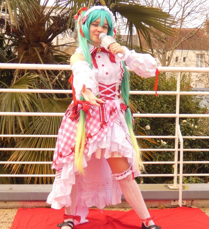 Okuny_cos – Strawberry Miku 🍓