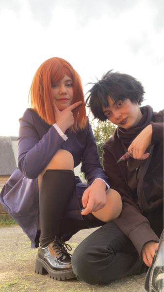 ✨aki_cosplay✨ - nobara and megumi 