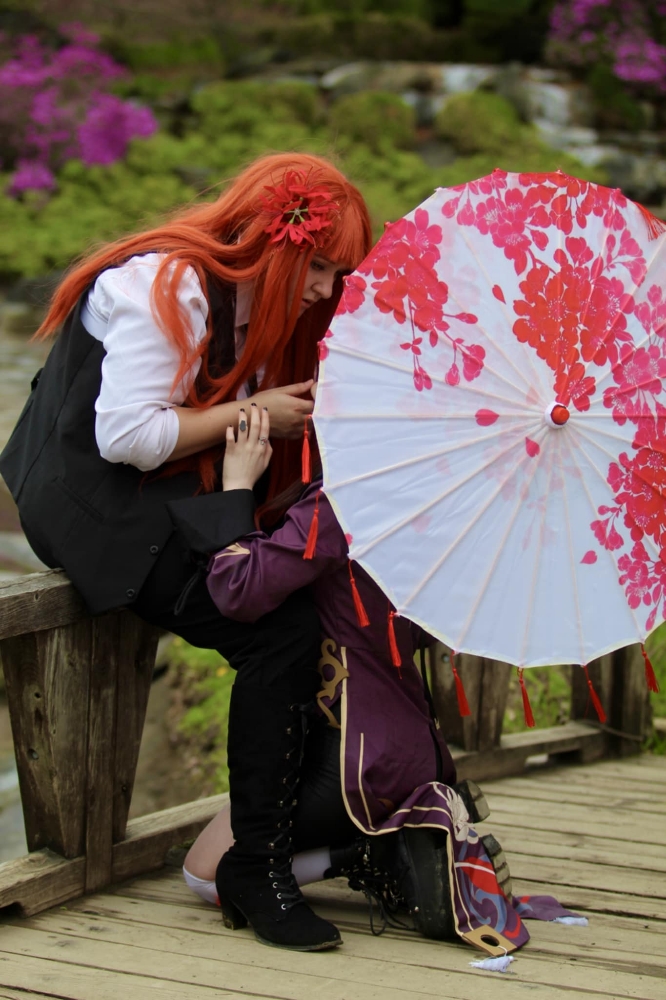 Hu Tao x Makima - Photo 19