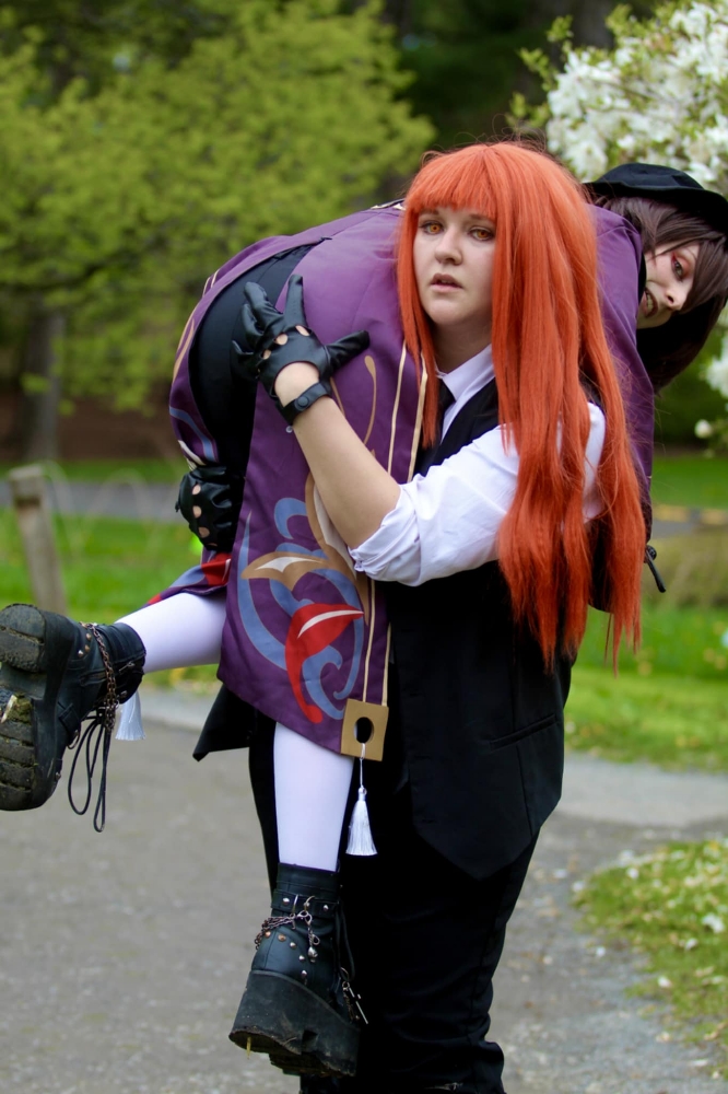 Hu Tao x Makima - Photo 25