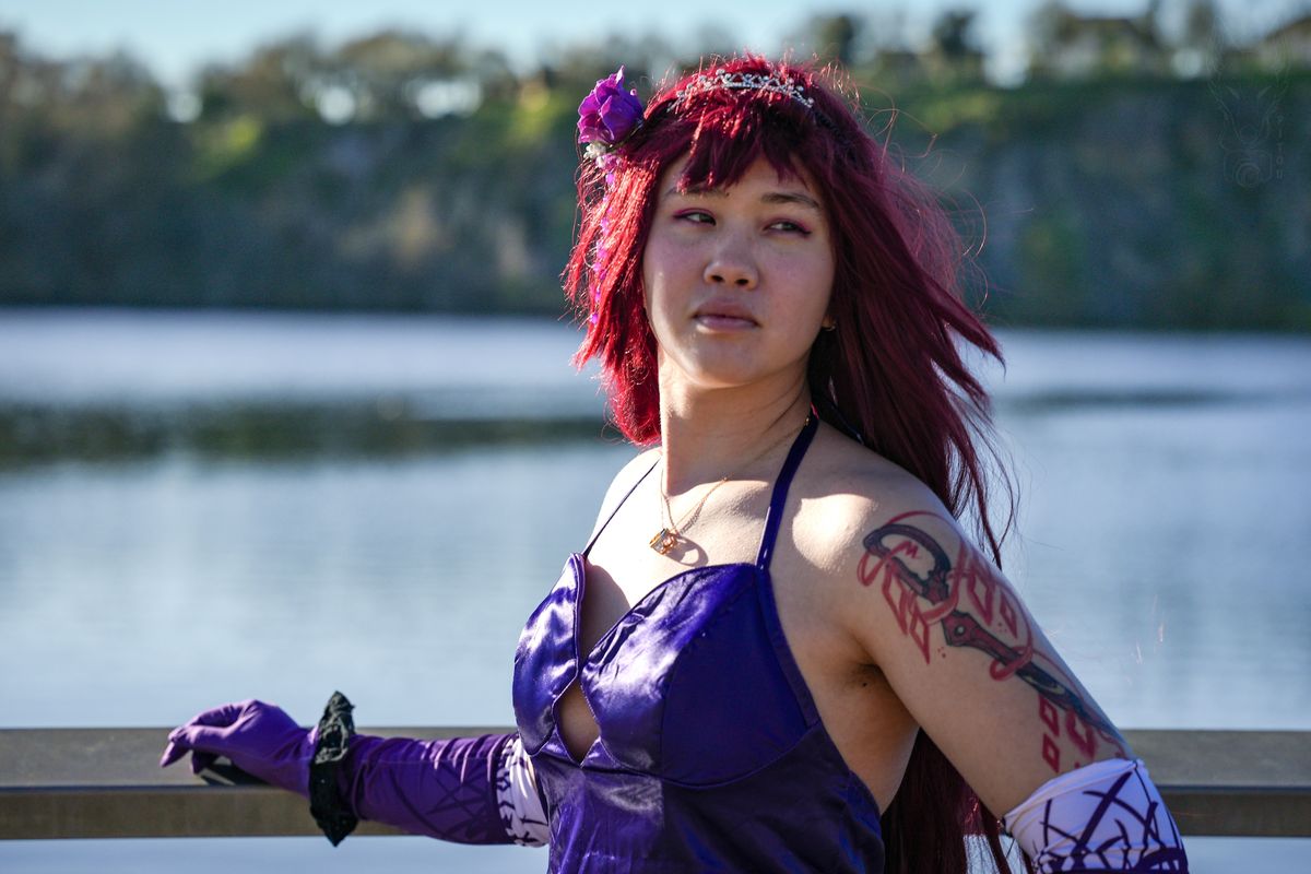 Wildshine_cosplay, Scathach dress