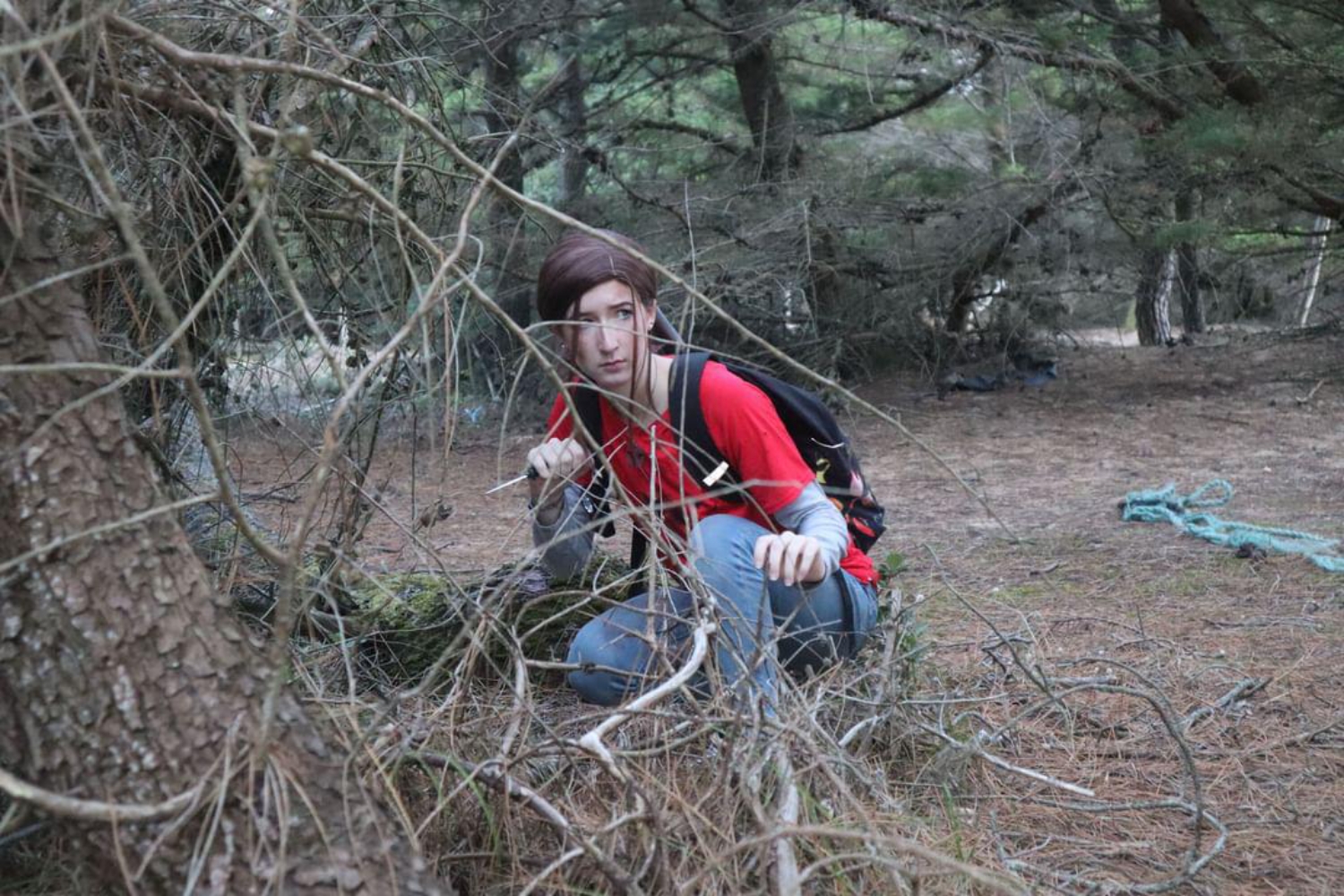 Ellie TLOU forest - Photo 23