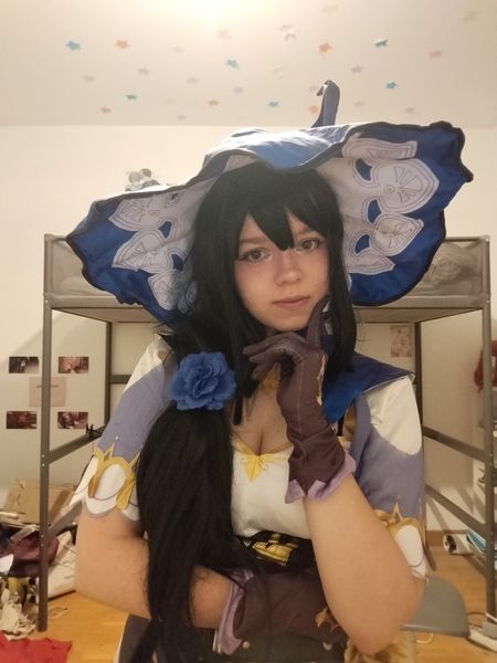 Okuny_cos - Black hair Lisa 🖤🌹