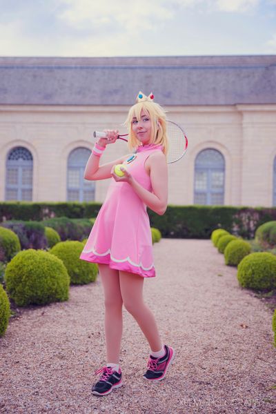 Nyappy - Peach - Mario Tennis