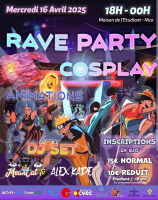 Rave party cosplay 
