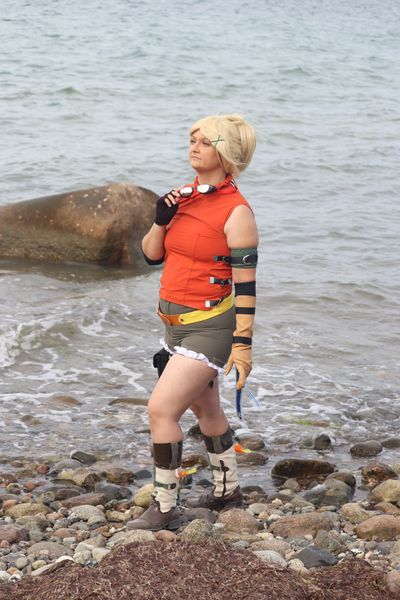Amy-sama - Rikku mit Yuna&Lulu