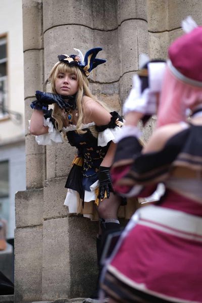 Elxsouille - Shooting fontaine