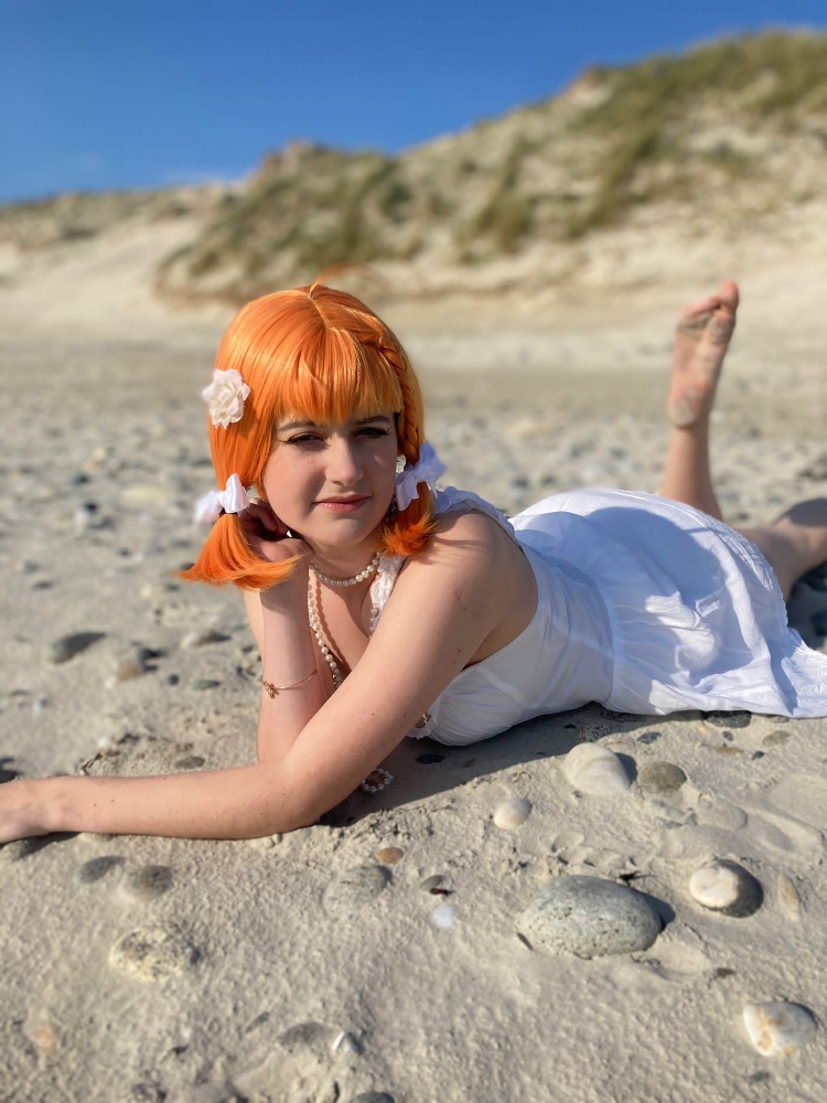 Chika white dress 2 — photo 7