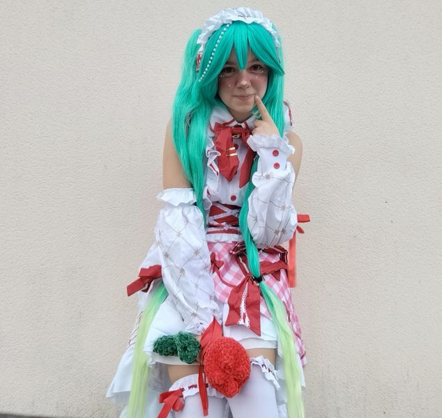 Okuny_cos, Strawberry Miku 🍓💚