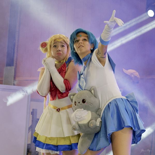 Michiru_cosplay - Moon & Mercury