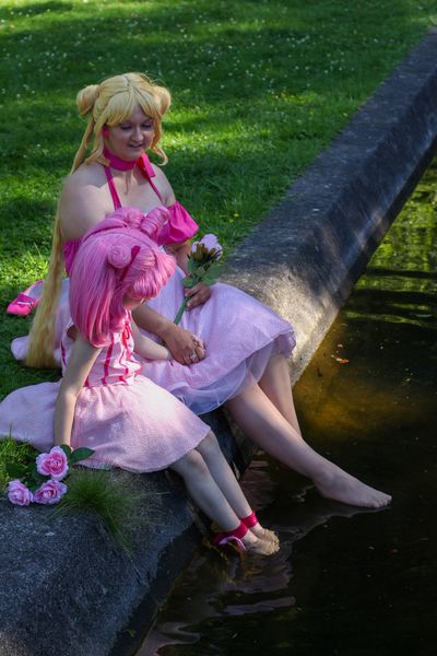 Amy-sama - Usagi,Ami&Chibi-Usa