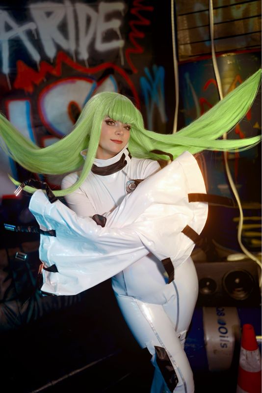 Birdy_cosplay, C.C White version