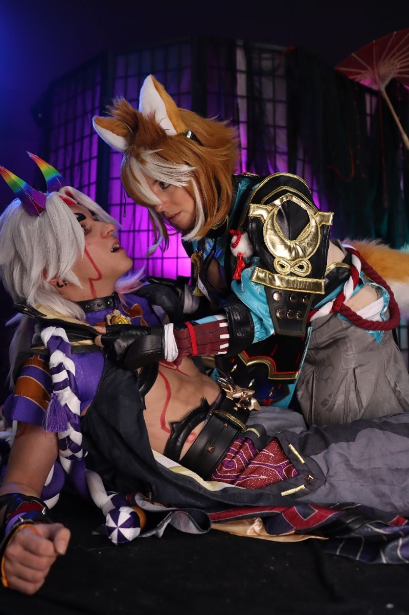 Kogenta_cosplay – Itto & Gourou