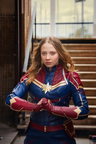 Nicosplay_ - Spidey & Capt Marvel